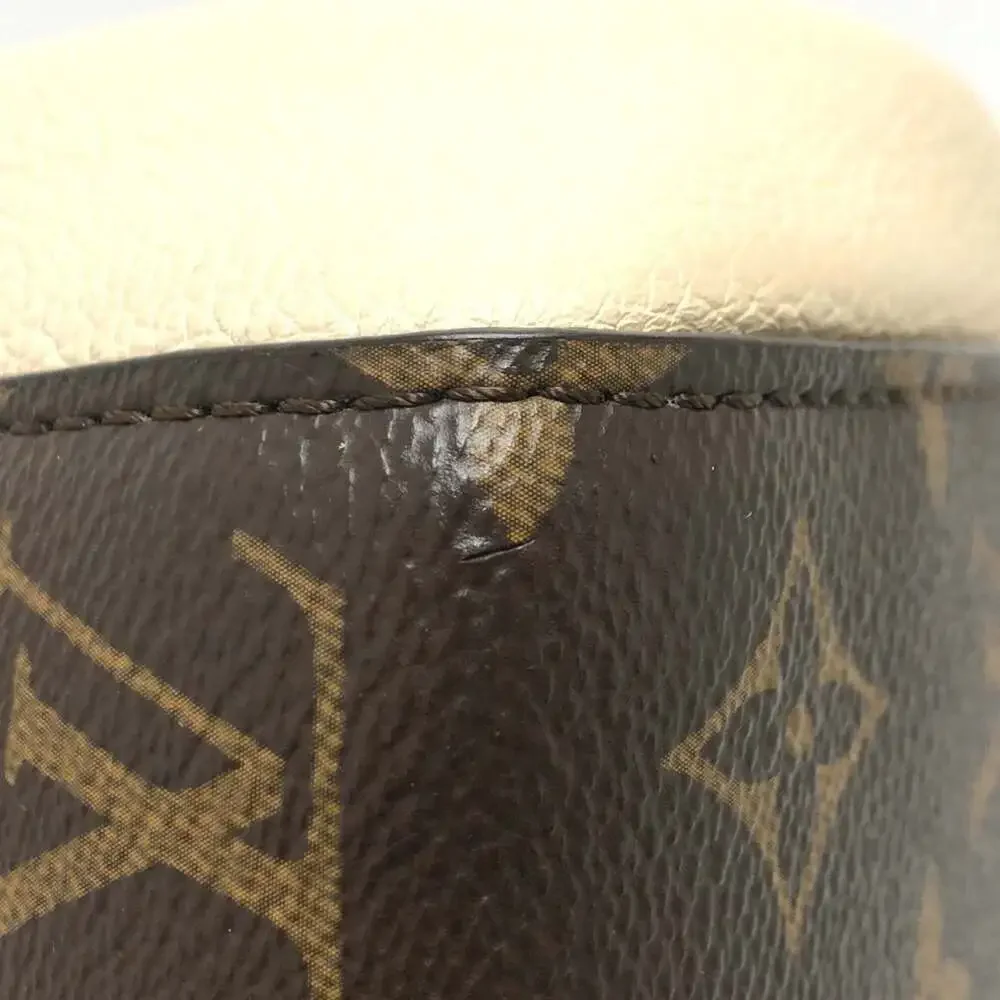 LOUIS VUITTON Brown Monogram Canvas Tote Bag